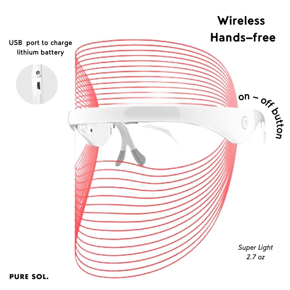 LPURE SOL. Beauty  ED Light Therapy Skin Mask