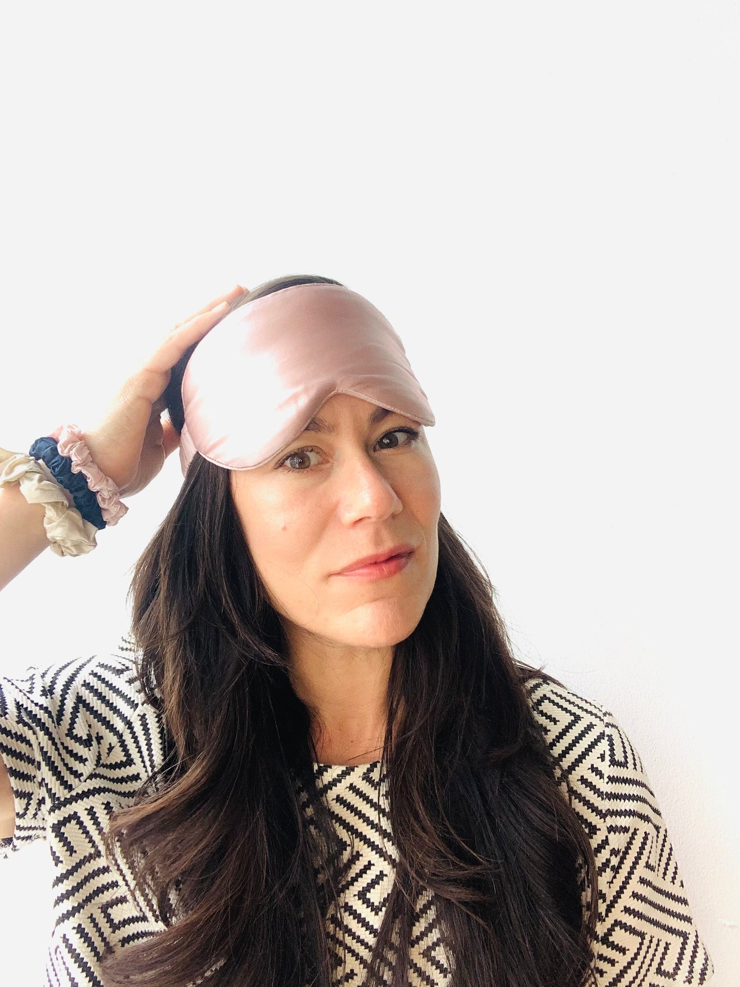 PURE SOL. Beauty Silk Sleep Eye Mask - Lilac